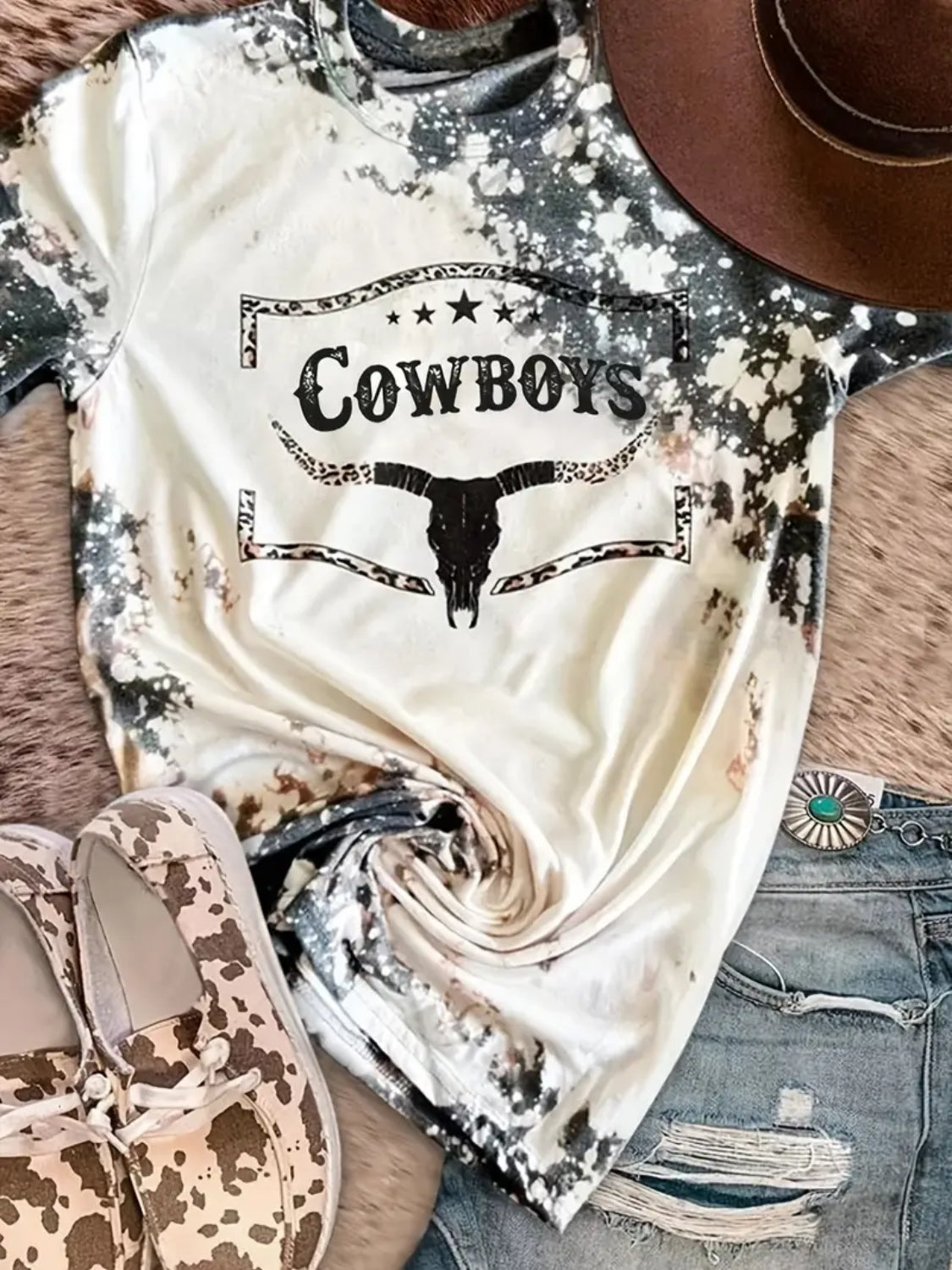 Cowboy Short Sleeve T-Shirt