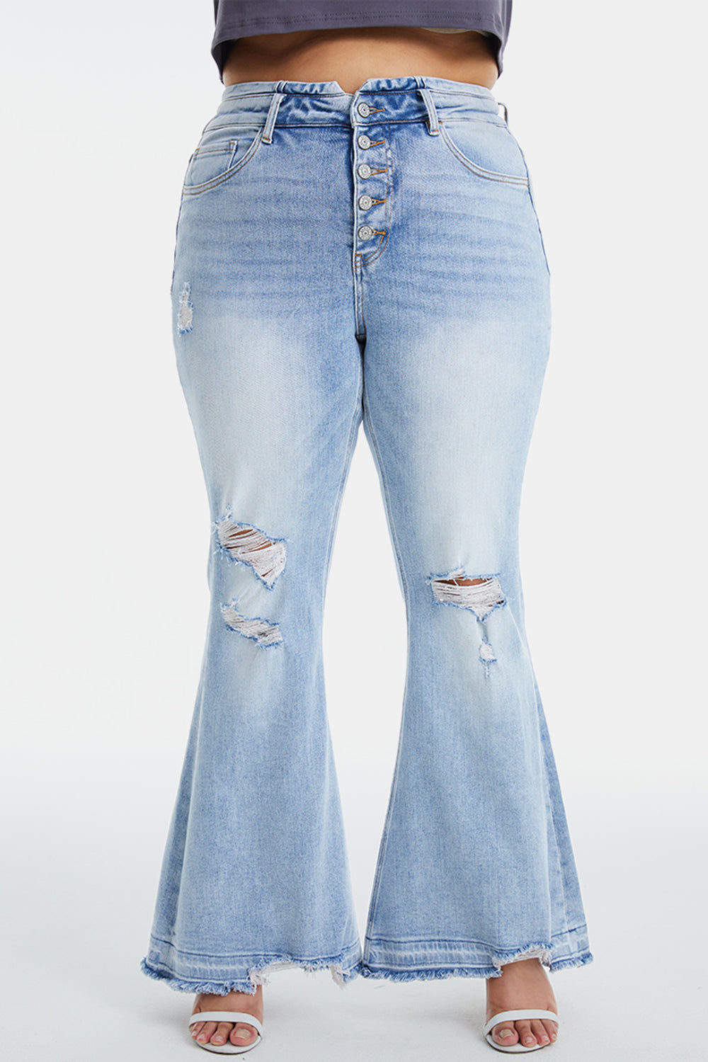 Women's Wide Flare Jeans